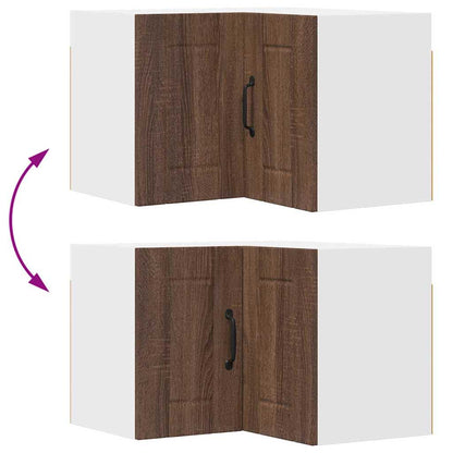 Kitchen Cabinet Brown Oak 57 x 57 x 40 cm Engineered Wood