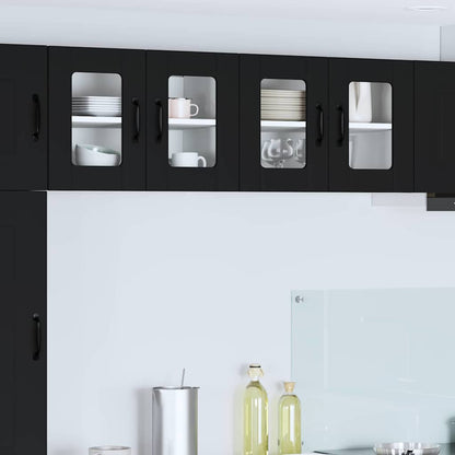 Kitchen Cabinet Black 60 x 31 x 40 cm Engineered Wood