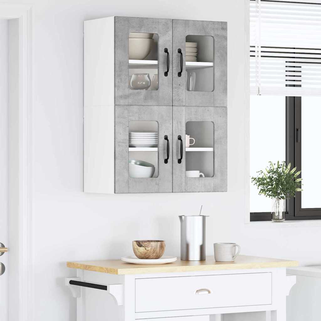 Kitchen Cabinet Concrete Grey 60 x 31 x 40 cm Engineered Wood
