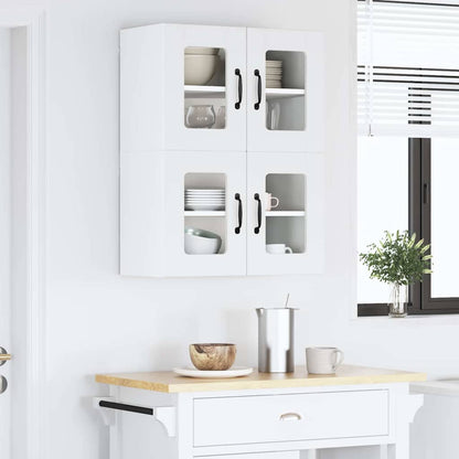 Kitchen Cabinet with Shelf High Gloss White 60 x 31 x 40 cm