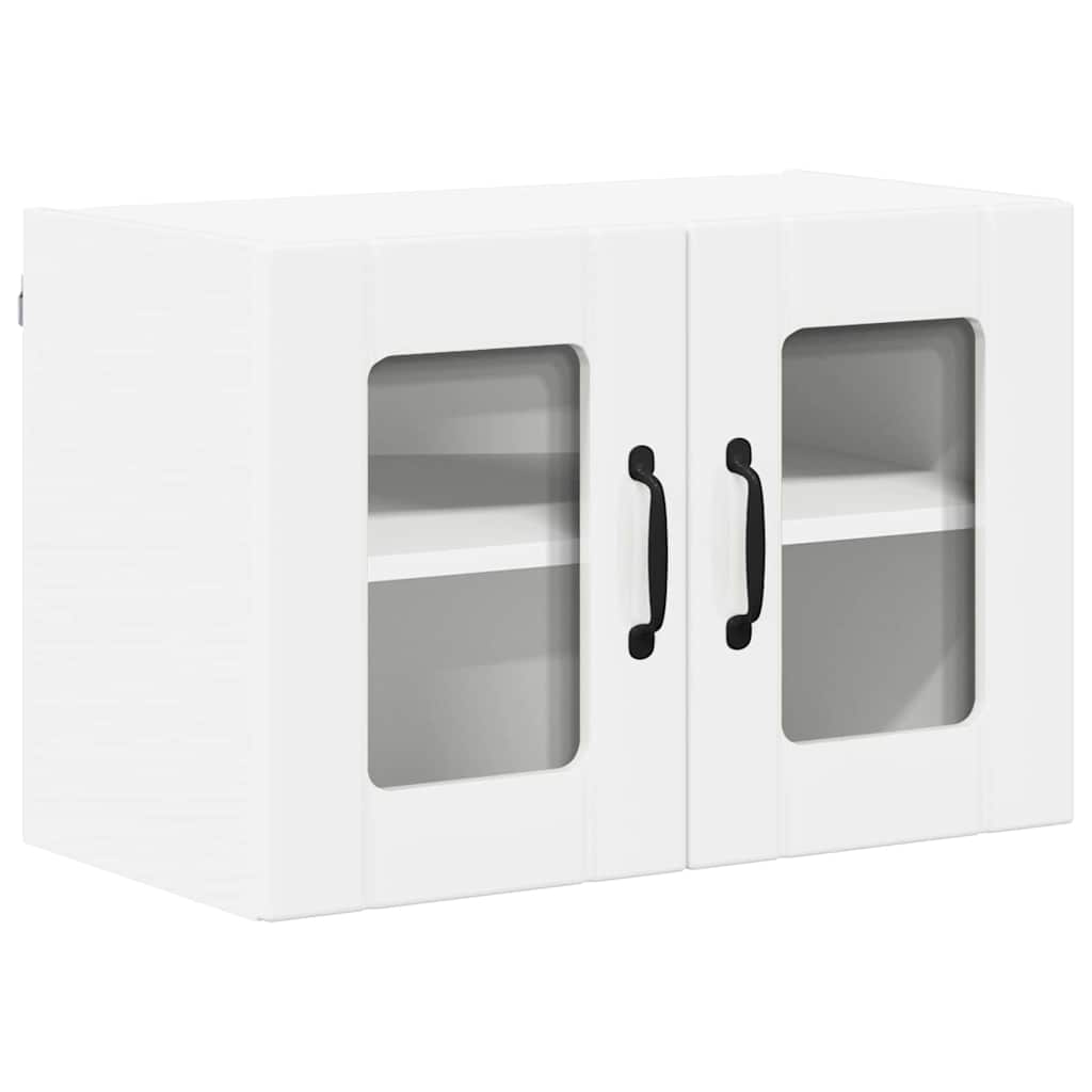 Kitchen Cabinet 2 pcs High Gloss White 60 x 31 x 40 cm