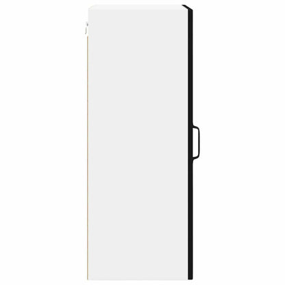 Kitchen Cabinet 2 pcs Black 40 x 31 x 80 cm Engineered Wood