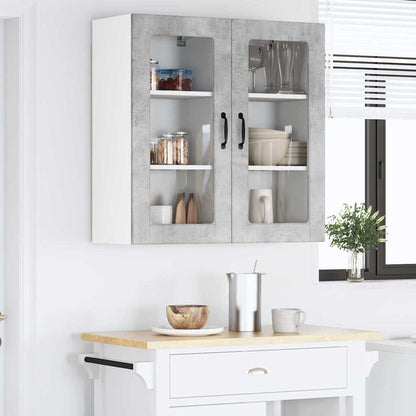Kitchen Cabinet Concrete Grey 40 x 31 x 80 cm Engineered Wood