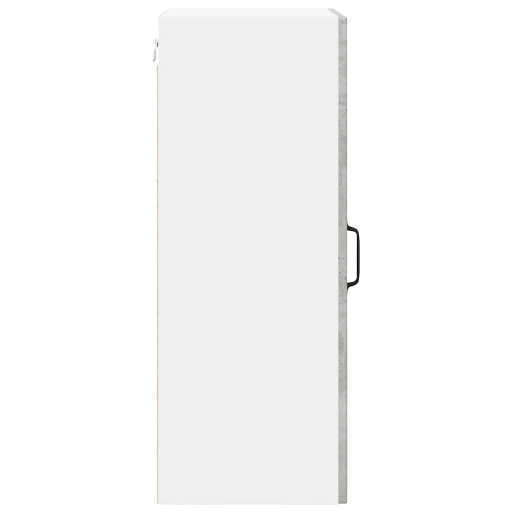 Kitchen Cabinet with Shelf 2 pcs Concrete Grey 40 x 31 x 80 cm