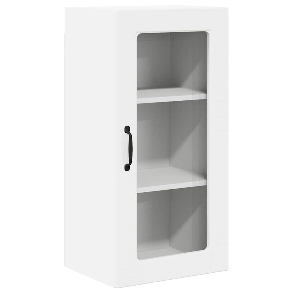 Kitchen Cabinet with Shelf High Gloss White 40 x 31 x 80 cm