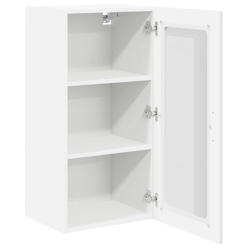 Kitchen Cabinet with Shelf High Gloss White 40 x 31 x 80 cm