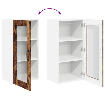 Kitchen Cabinet Smoked Oak 40 x 31 x 80 cm Engineered Wood