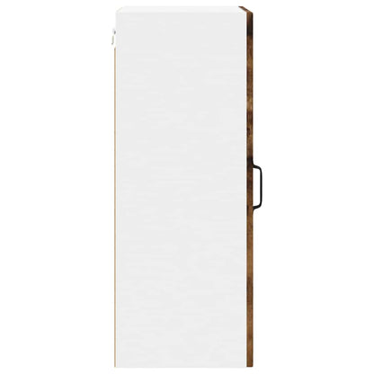 Kitchen Cabinet with Shelf 2 pcs Smoked Oak 40 x 31 x 80 cm