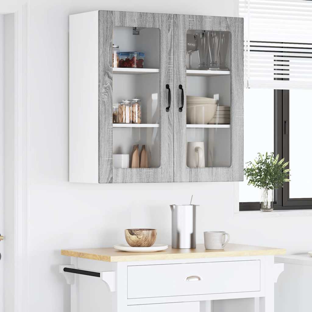 Kitchen Cabinet Grey Sonoma 40 x 31 x 80 cm Engineered Wood
