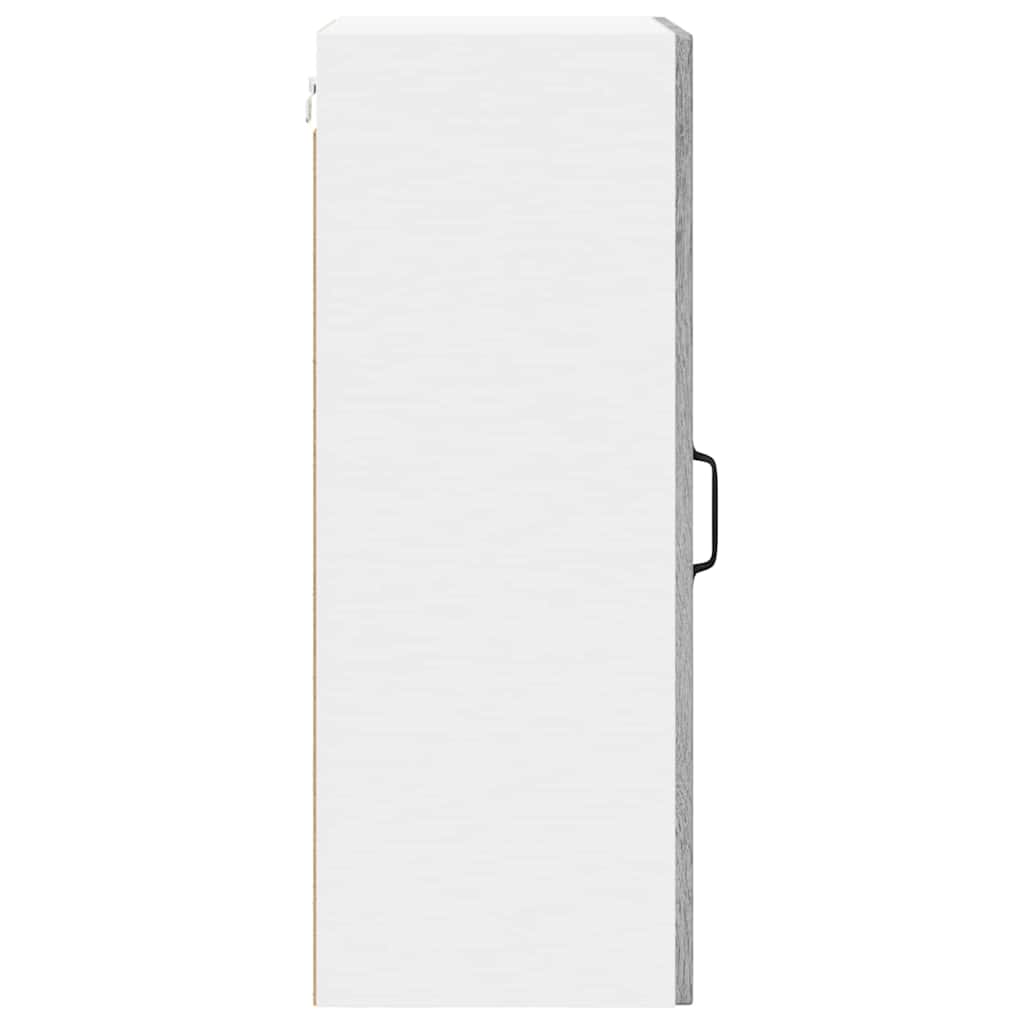 Kitchen Cabinet with Shelf 2 pcs Grey Sonoma 40 x 31 x 80 cm