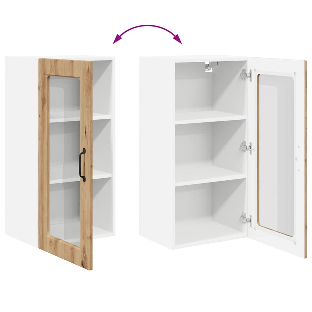 Kitchen Cabinet Artisan Oak 40 x 31 x 80 cm Engineered Wood