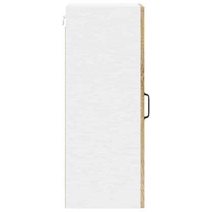 Kitchen Cabinet with Shelf 2 pcs Sonoma Oak 30 x 31 x 80 cm