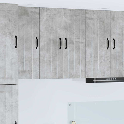 Kitchen Cabinet Concrete Grey 30 x 31 x 80 cm Engineered Wood