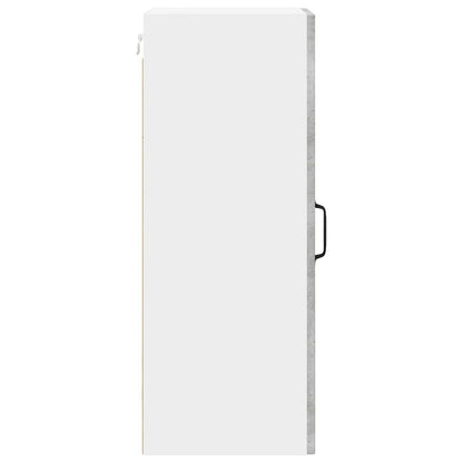 Kitchen Cabinet with Shelf 2 pcs Concrete Grey 30 x 31 x 80 cm