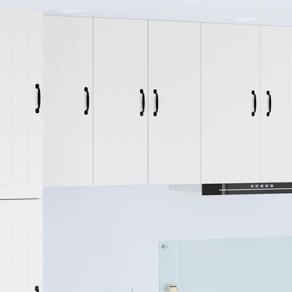 Kitchen Cabinet with Shelf High Gloss White 30 x 31 x 80 cm