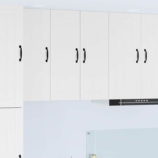 Kitchen Cabinet with Shelf High Gloss White 30 x 31 x 80 cm