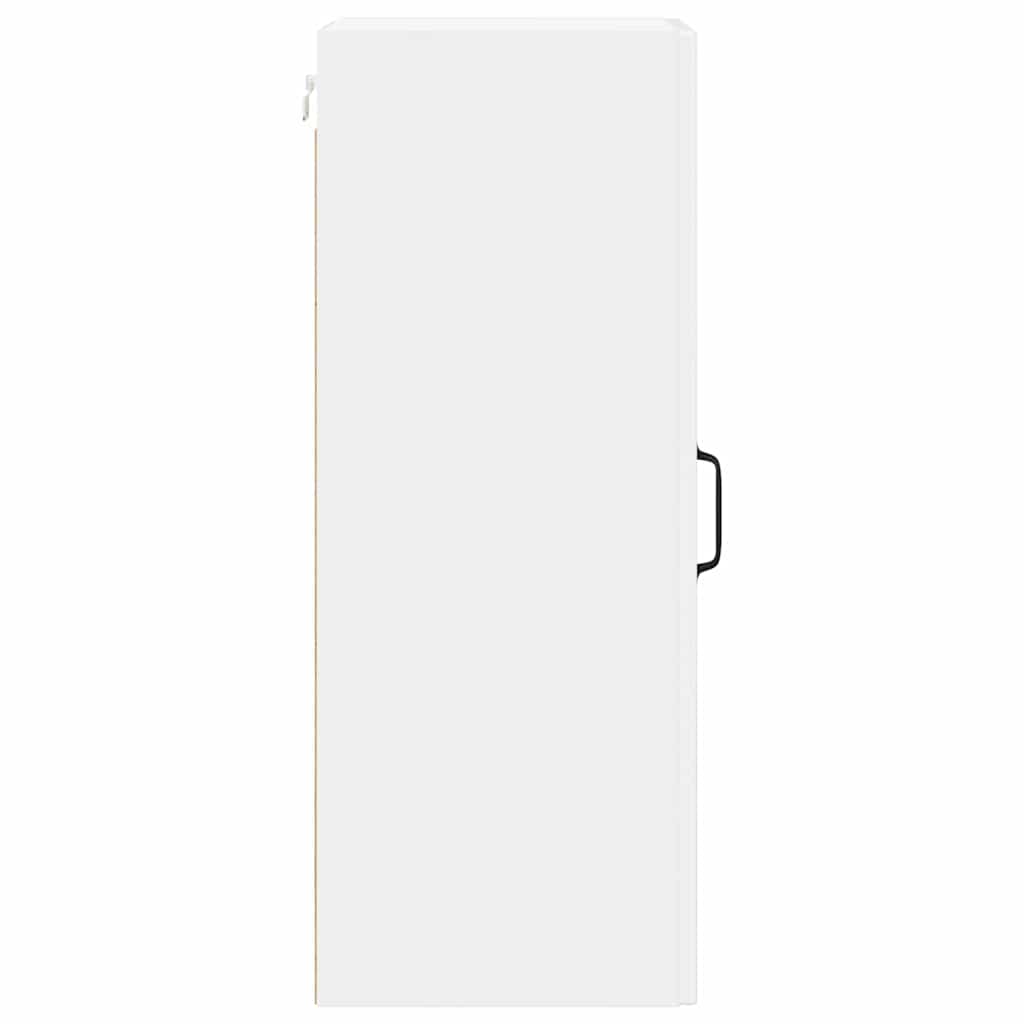 Kitchen Cabinet with Shelf High Gloss White 30 x 31 x 80 cm