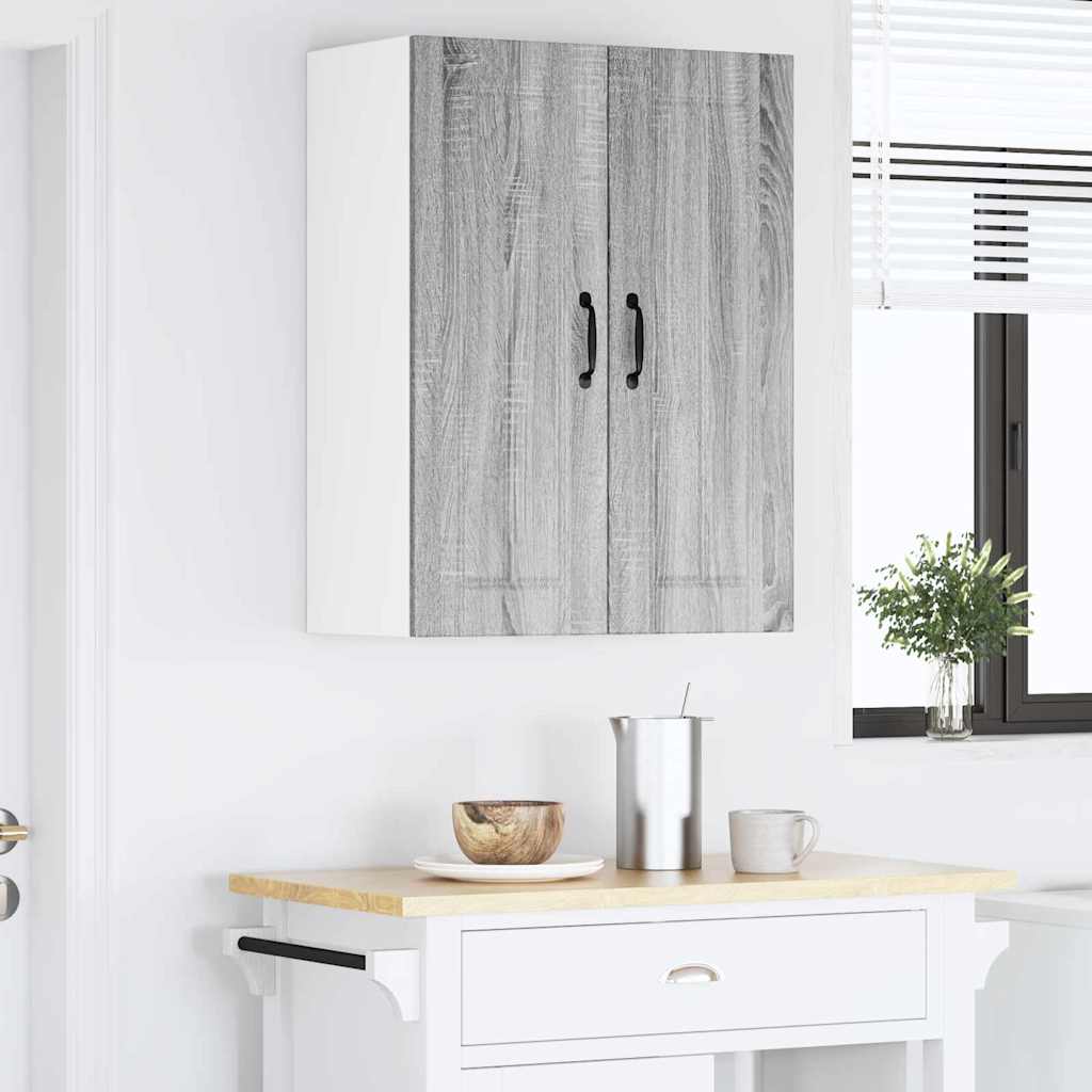 Kitchen Cabinet Grey Sonoma 30 x 31 x 80 cm Engineered Wood