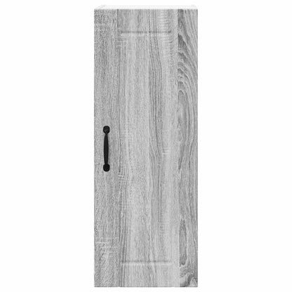 Kitchen Cabinet with Shelf 2 pcs Grey Sonoma 30 x 31 x 80 cm