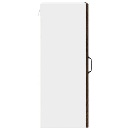 Kitchen Cabinet 2 pcs Brown Oak 30 x 31 x 80 cm Engineered Wood