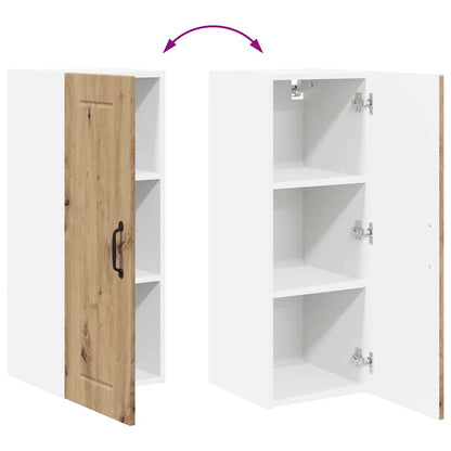 Kitchen Wall Cabinet with Shelf Artisan Oak 30 x 31 x 80 cm