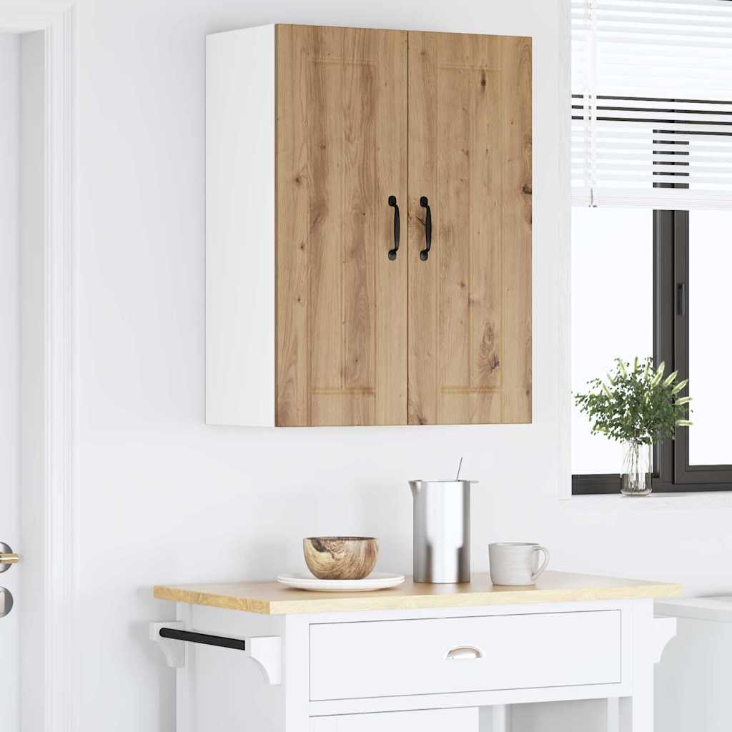Kitchen Cabinet with Shelf 2 pcs Artisan Oak 30 x 31 x 80 cm