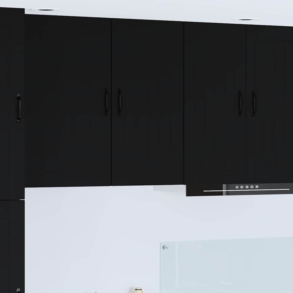Kitchen Cabinet Black 40 x 31 x 80 cm Engineered Wood