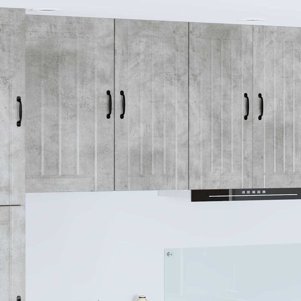 Kitchen Cabinet Concrete Grey 40 x 31 x 80 cm Engineered Wood