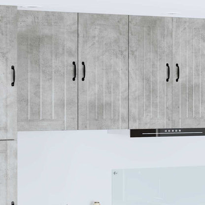 Kitchen Cabinet Concrete Grey 40 x 31 x 80 cm Engineered Wood