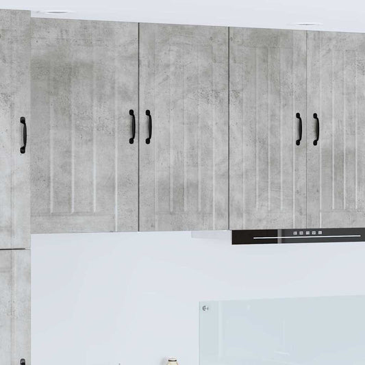 Kitchen Cabinet Concrete Grey 40 x 31 x 80 cm Engineered Wood