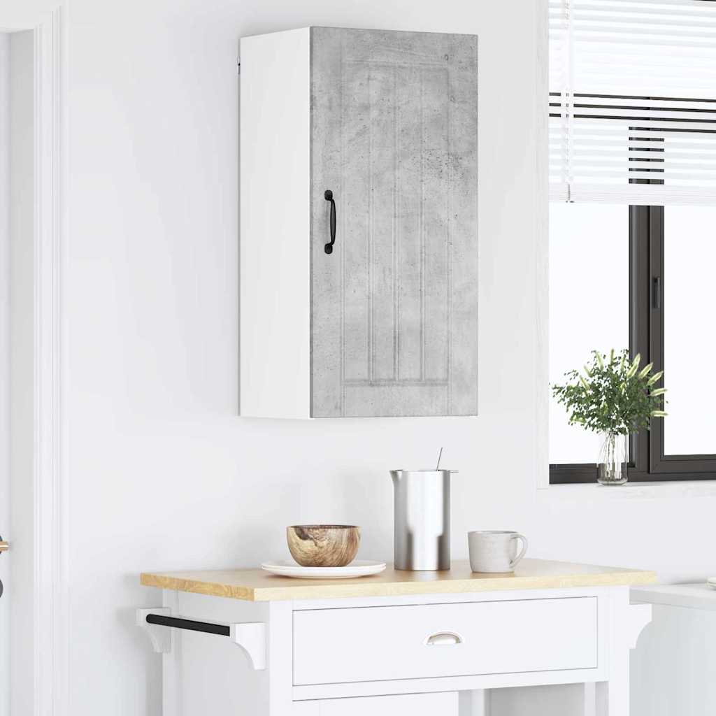 Kitchen Cabinet Concrete Grey 40 x 31 x 80 cm Engineered Wood