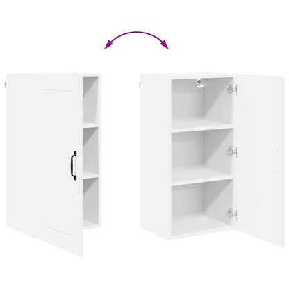 Kitchen Cabinet with Shelf High Gloss White 40 x 31 x 80 cm