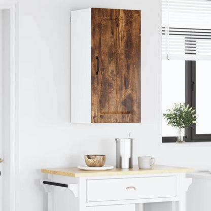 Kitchen Cabinet Smoked Oak 40 x 31 x 80 cm Engineered Wood