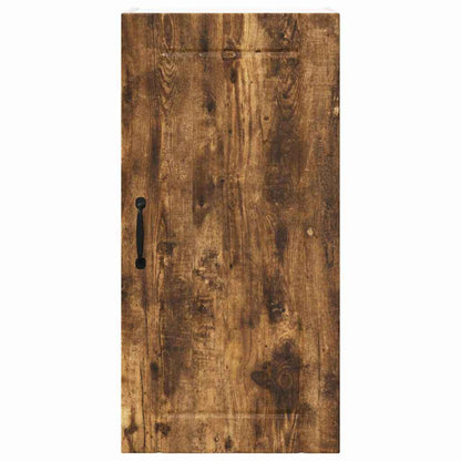 Kitchen Cabinet Smoked Oak 40 x 31 x 80 cm Engineered Wood