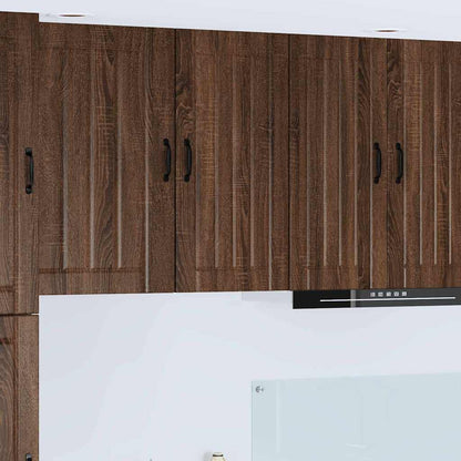 Kitchen Cabinet Brown Oak 40 x 31 x 80 cm Engineered Wood