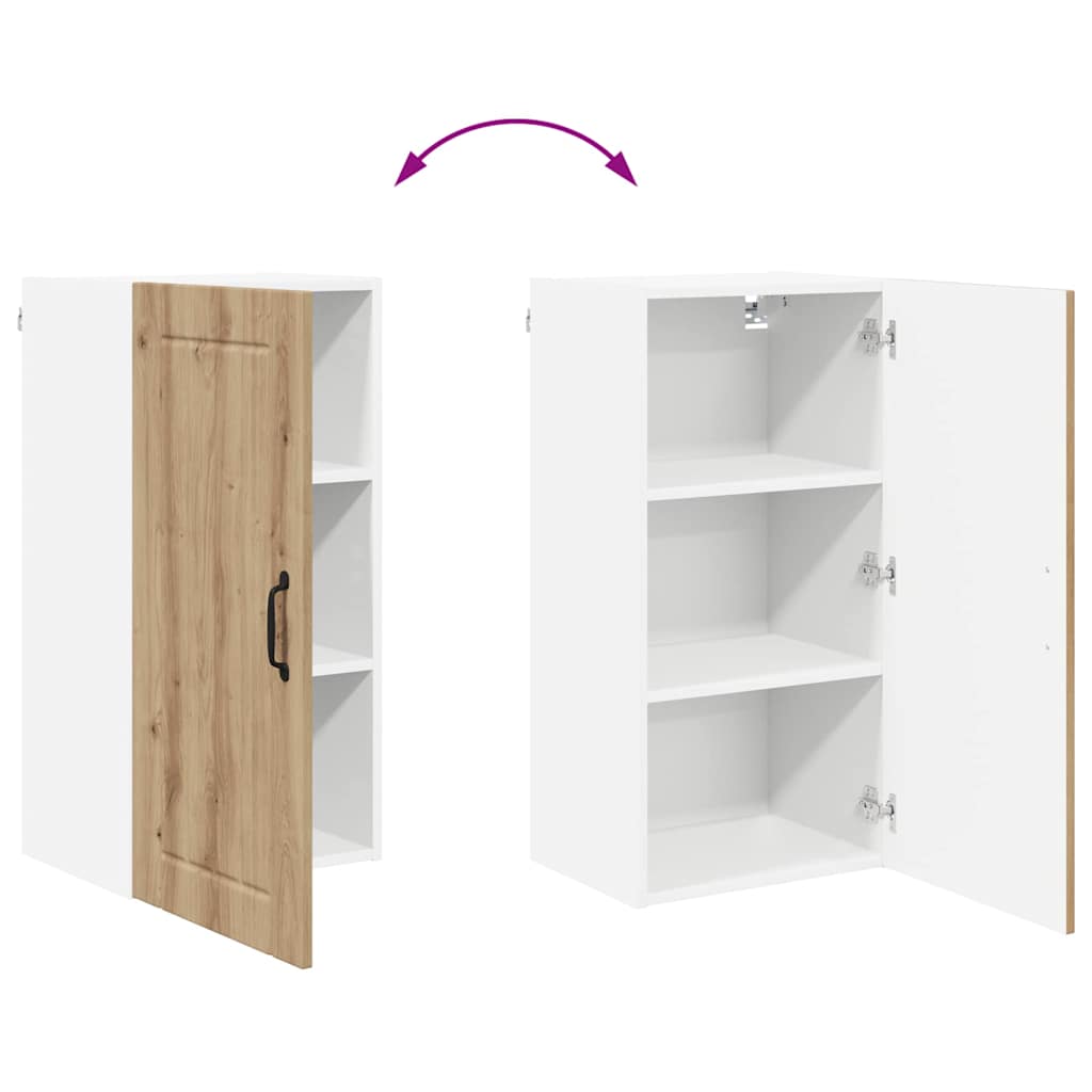 Kitchen Cabinet Artisan Oak 40 x 31 x 80 cm Engineered Wood