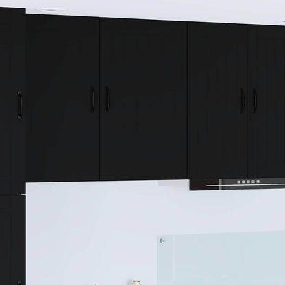 Kitchen Cabinet Black 50 x 31 x 80 cm Engineered Wood