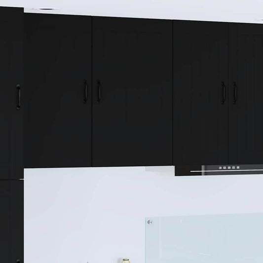Kitchen Cabinet Black 50 x 31 x 80 cm Engineered Wood