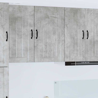 Kitchen Cabinet Concrete Grey 50 x 31 x 80 cm Engineered Wood