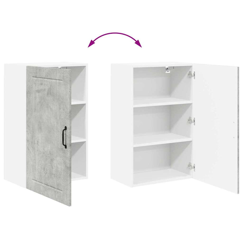 Kitchen Cabinet Concrete Grey 50 x 31 x 80 cm Engineered Wood