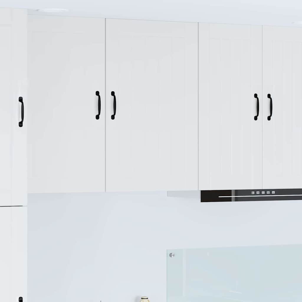 Kitchen Cabinet with Shelf High Gloss White 50 x 31 x 80 cm