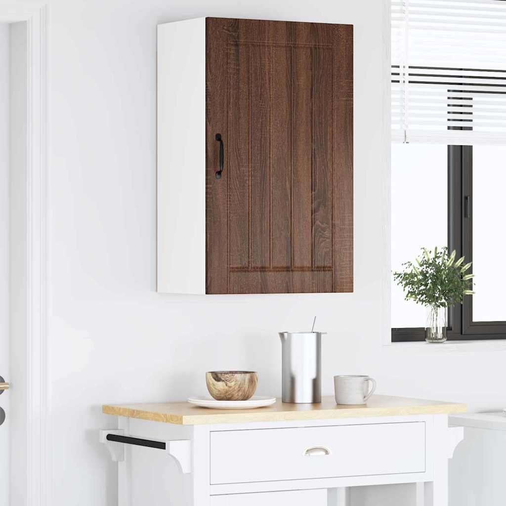 Kitchen Cabinet Brown Oak 50 x 31 x 80 cm Engineered Wood