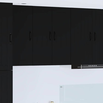 Kitchen Cabinet Black 60 x 31 x 80 cm Engineered Wood