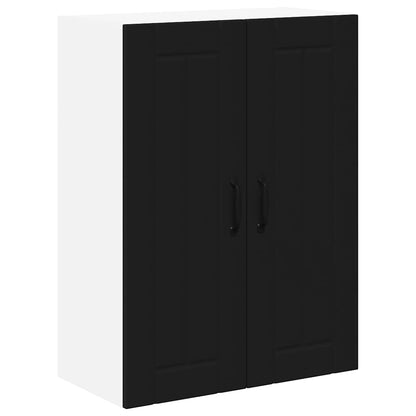 Kitchen Cabinet Black 60 x 31 x 80 cm Engineered Wood