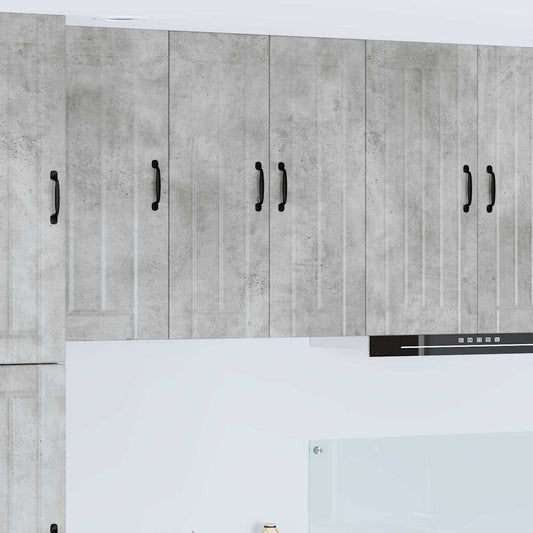 Kitchen Cabinet Concrete Grey 60 x 31 x 80 cm Engineered Wood