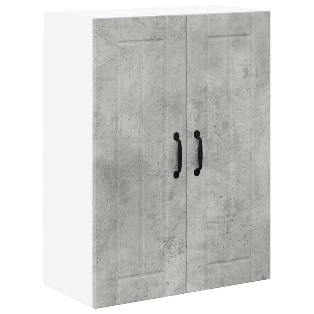 Kitchen Cabinet Concrete Grey 60 x 31 x 80 cm Engineered Wood