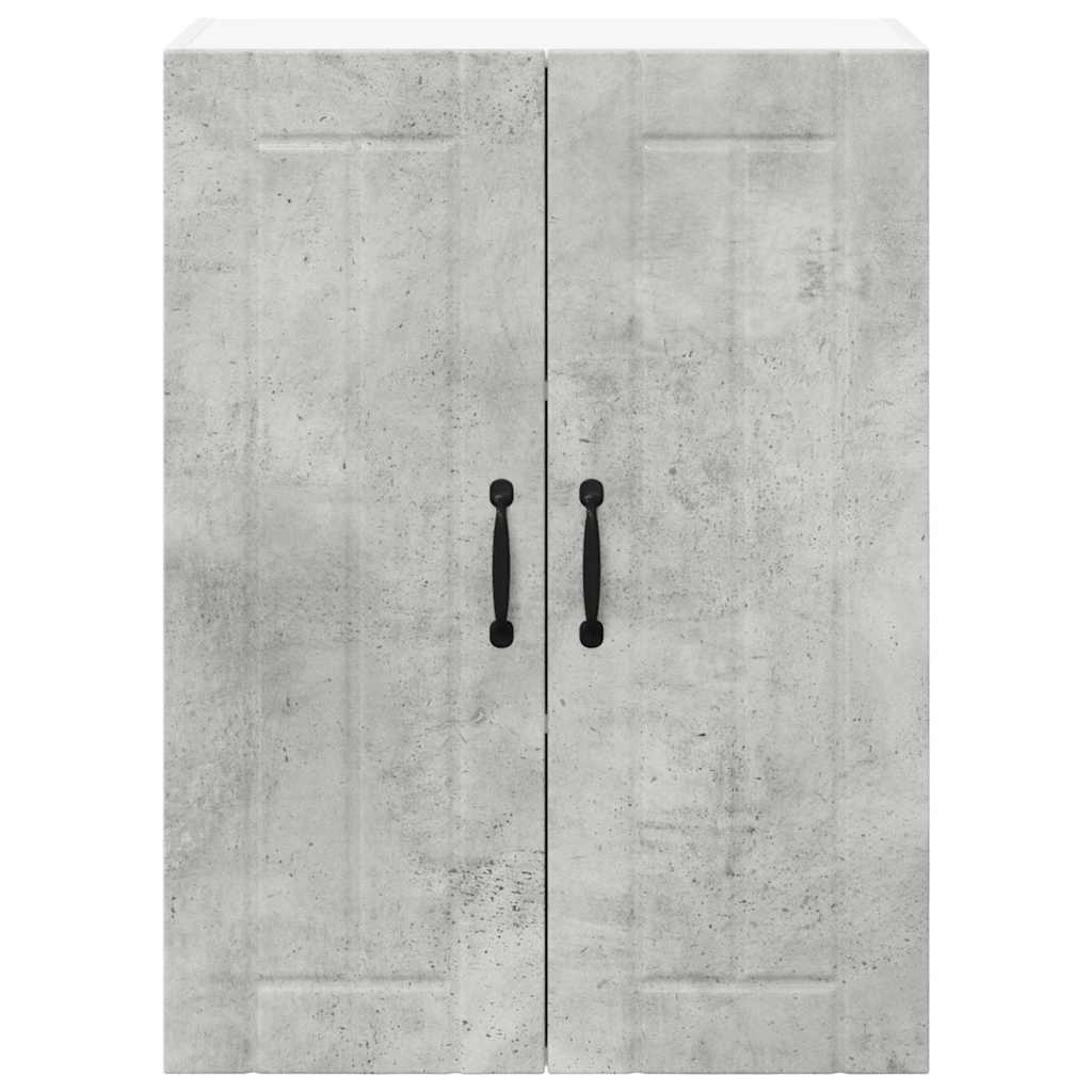 Kitchen Cabinet Concrete Grey 60 x 31 x 80 cm Engineered Wood