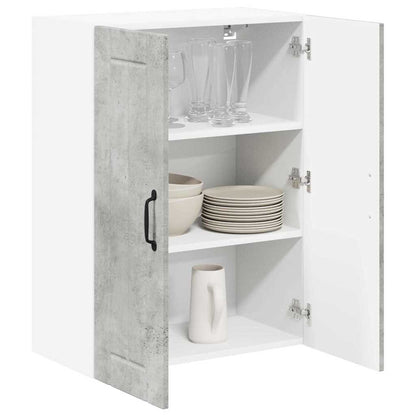 Kitchen Cabinet Concrete Grey 60 x 31 x 80 cm Engineered Wood