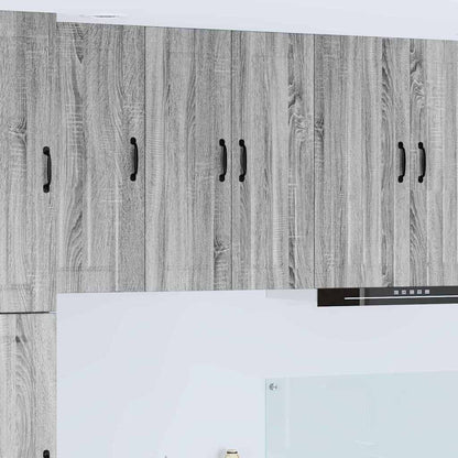 Kitchen Cabinet Grey Sonoma 60 x 31 x 80 cm Engineered Wood