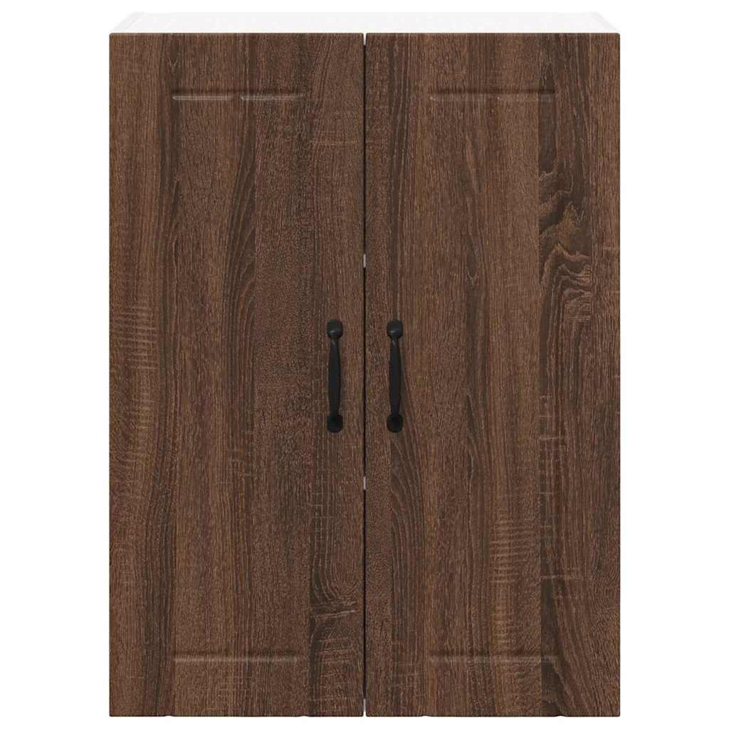 Kitchen Cabinet Brown Oak 60 x 31 x 80 cm Engineered Wood
